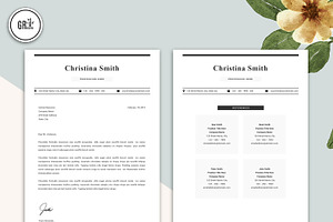 Resume CV Templatefor Microsoft Word