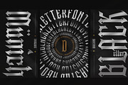 Darkgone Blackletter, a Blackletter Font by Typia Nesia (Thumbnail 5 of 10)