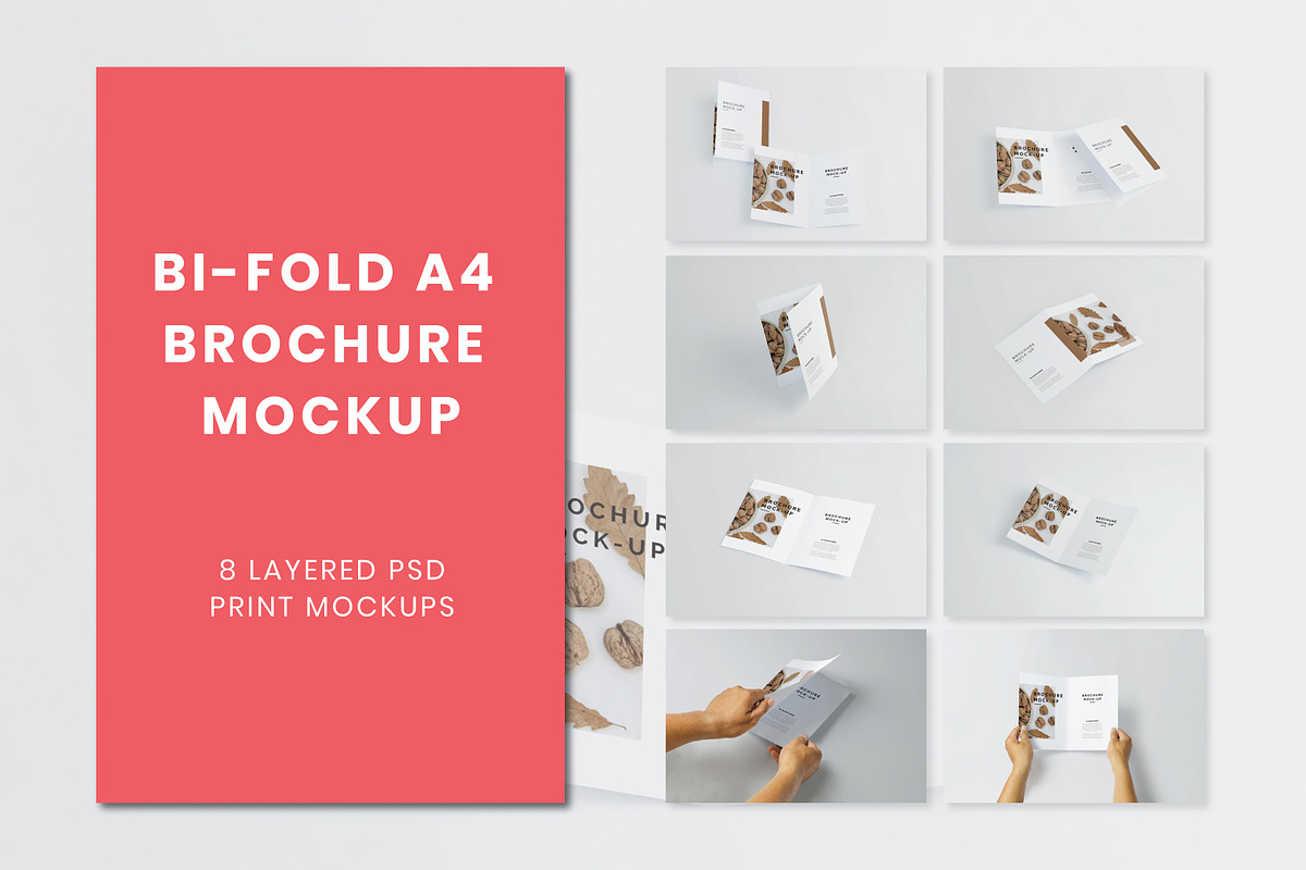 Bi-Fold A4 Brochure Mock-up, a Print Template by Mockstore (Photo 11 of 11)