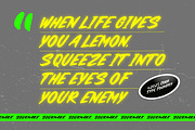 Sourmark, a Handwritten Font by graphicook (Thumbnail 9 of 10)