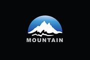 Mountain Logo Template, a Branding & Logo Template by Art Zooted (Thumbnail 1 of 3)