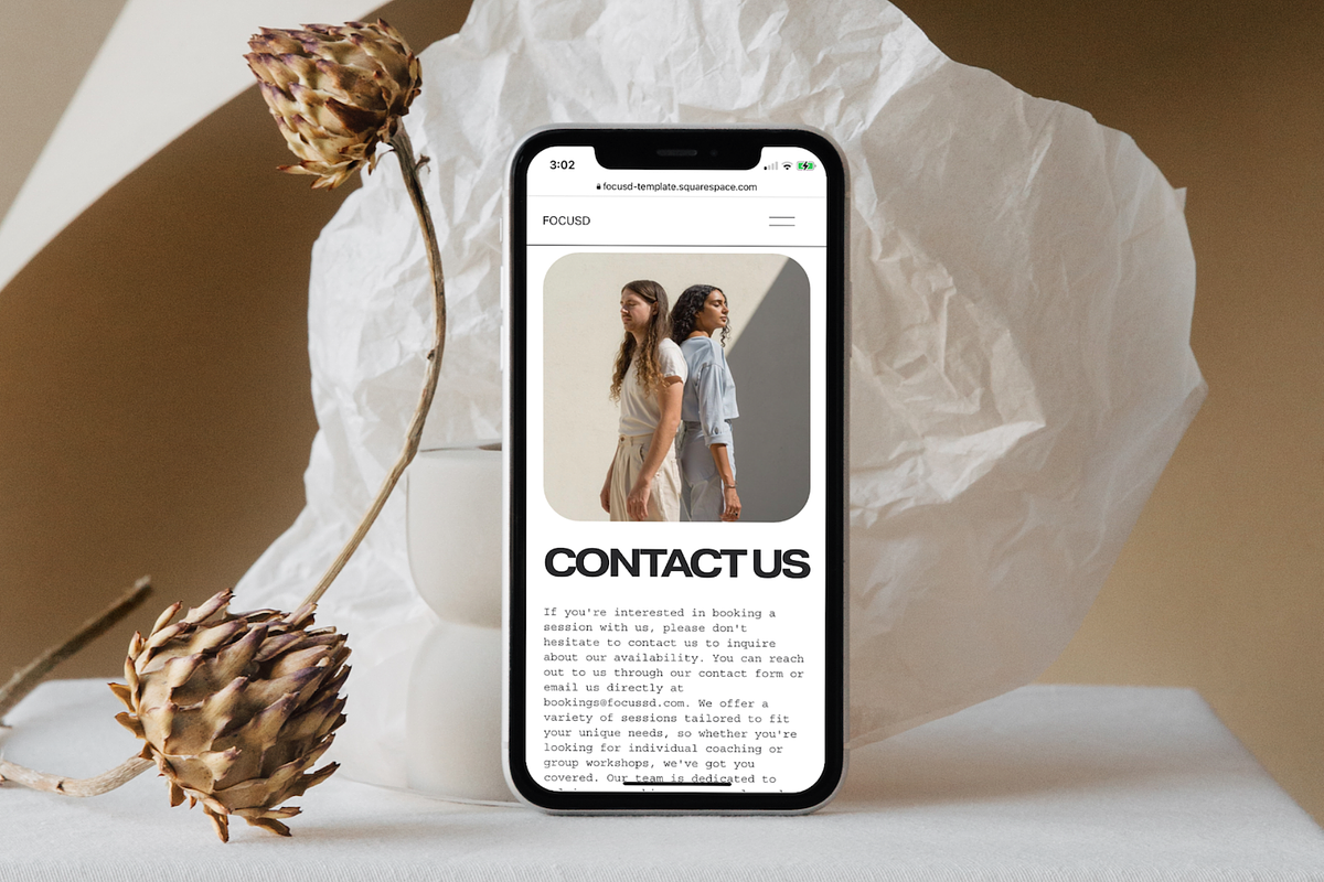 Focusd | Squarespace7.1 Web Template, a Squarespace Template by The Brand Kit (Photo 7 of 12)