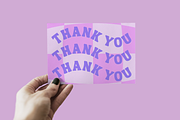 Retro Thank You Card Template, a Templates & Theme by Boltik Studio (Thumbnail 5 of 9)