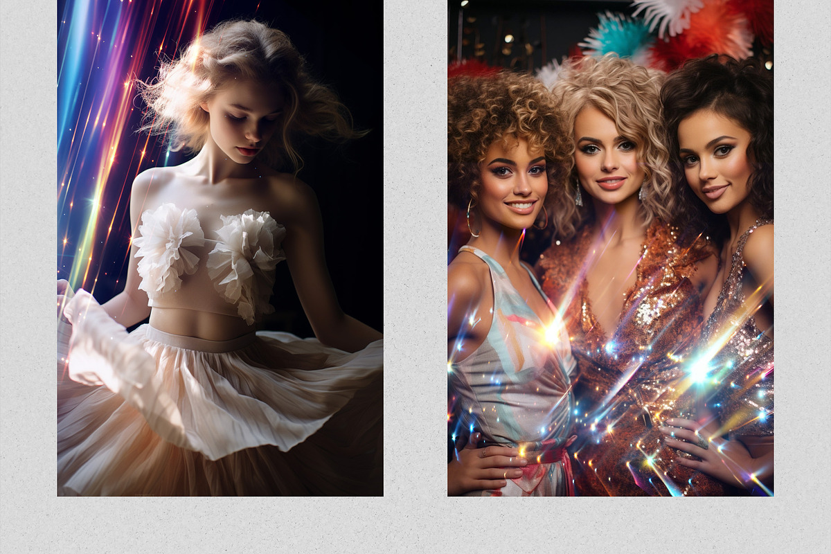 Ethereal Holiday Sparkles Overlays, a Brushes & More by PhotoSpirit (Photo 6 of 8)