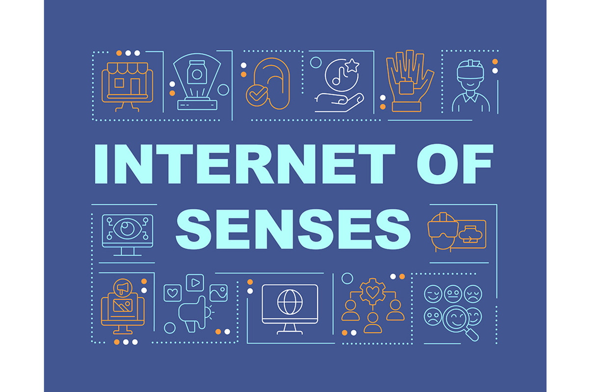 Internet of touch word concepts, a Templates & Theme by IMG Visuals