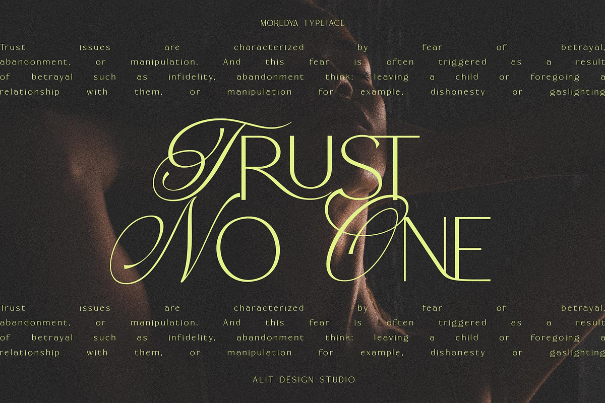 Moredya Typeface, a Sans Serif Font by alit design (Photo 2 of 15)
