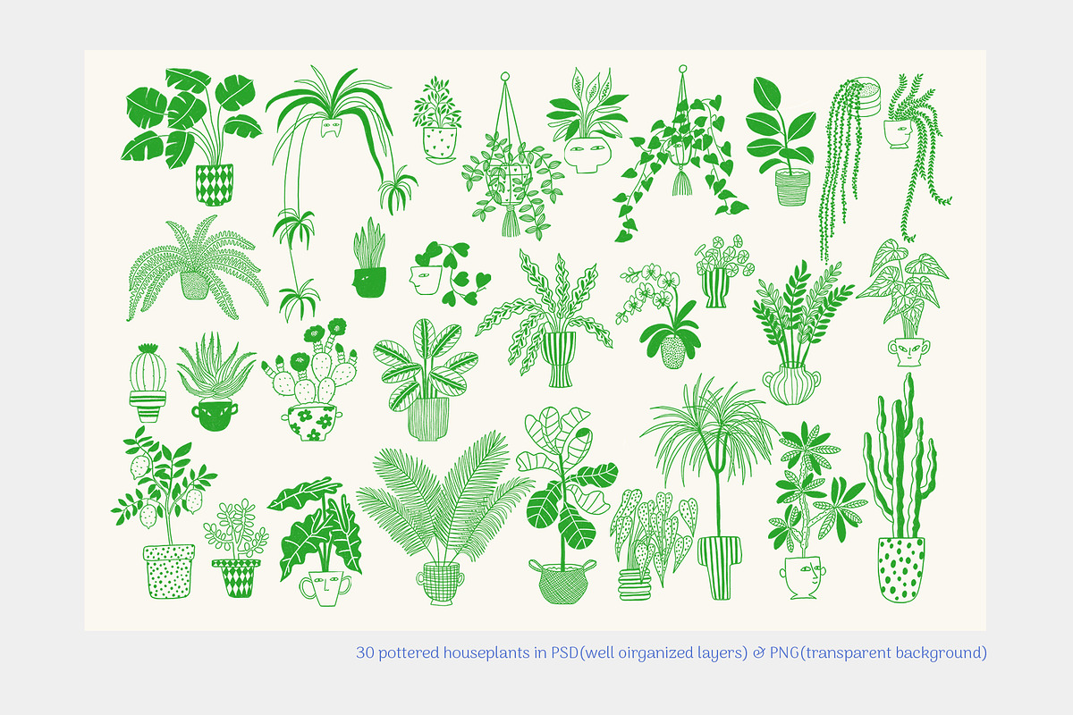 Plant Lady - aesthetic line art, a Person Illustration by Annakniaz (Photo 7 of 17)