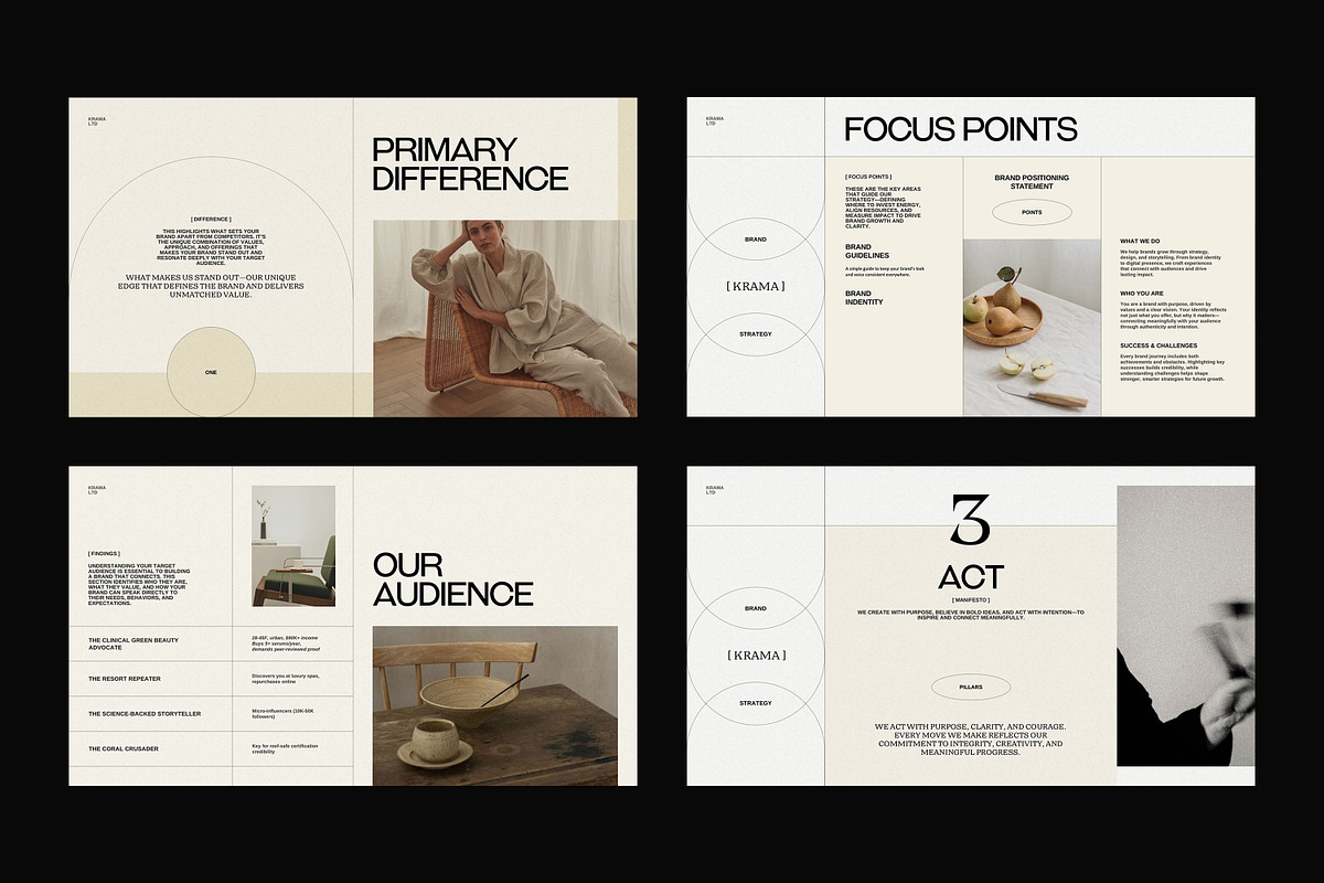 Krama Brand Strategy Template, a Presentation Template by Studio Elevate (Photo 10 of 12)