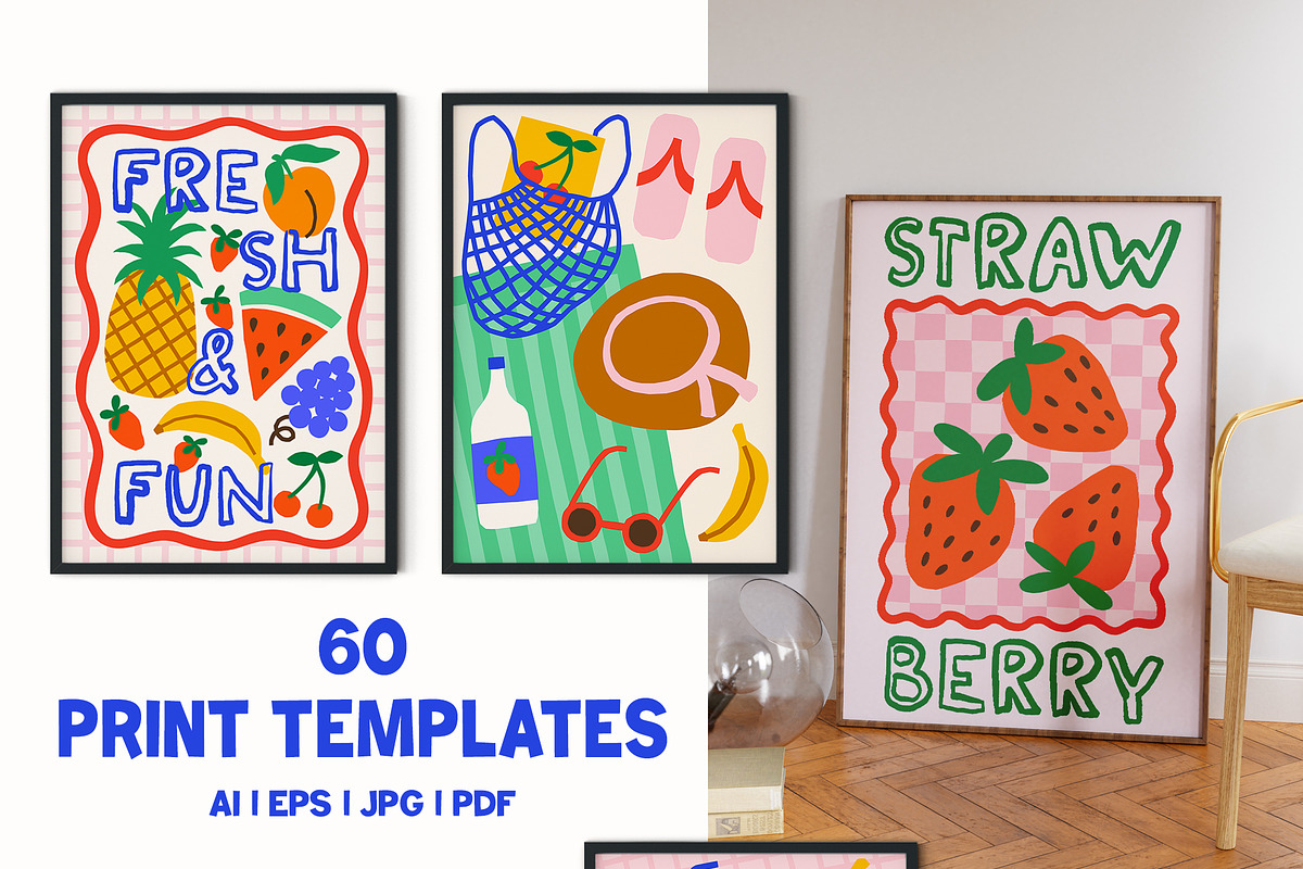 Dopamine Summer Poster Creator, an Object Graphic by ArtFM (Photo 4 of 17)