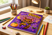 Halloween Boo Florist Coloring Book, a Seasonal Illustration by Design Zone (Thumbnail 5 of 5)