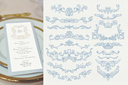 Baroque Line Art | Frames & Crests, a Decorative Illustration by Berentine.art (Thumbnail 13 of 17)