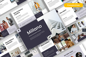 Corporate Company Google Slide, a Presentation Template by kreatifreya