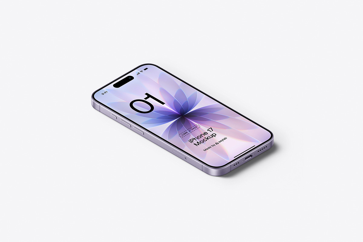 iPhone 17 - 24 Mockups Scenes, an iPhone Mockup by Asylab (Photo 26 of 61)