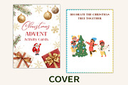 Christmas Advent Activity Cards, a Stationery Template by Designmela01 (Thumbnail 5 of 10)