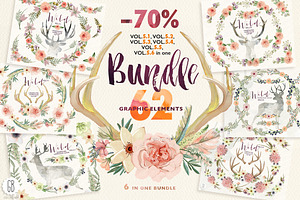 Floral BUNDLE. Wild Complete Vol.5