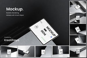 Modern Tablet Mockup Pack, an iPad Mockup by kreatifreya