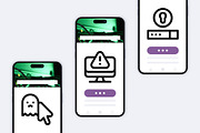 50 Cybersecurity Icons, an Outline Icon by Side Project (Thumbnail 5 of 7)