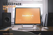 Workspace Mockup Set 6, an iPad Mockup by Best Pixels™ (Thumbnail 1 of 6)