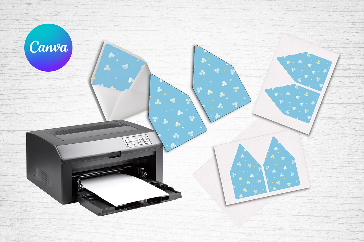 Canva Envelope Liner Template, a Card Template by Snapybiz (Photo 4 of 9)