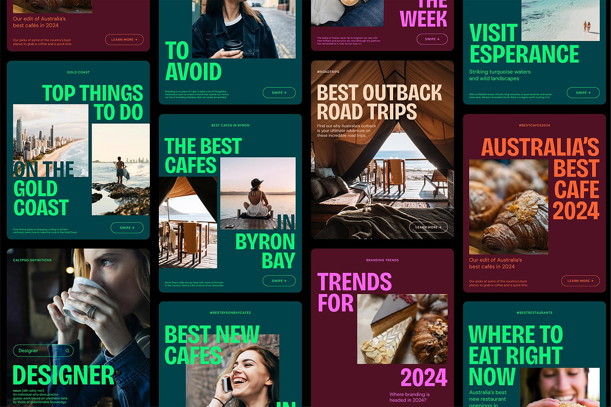 CALYPSO / Instagram Posts, a Social Media Template by Circular (Photo 1 of 13)