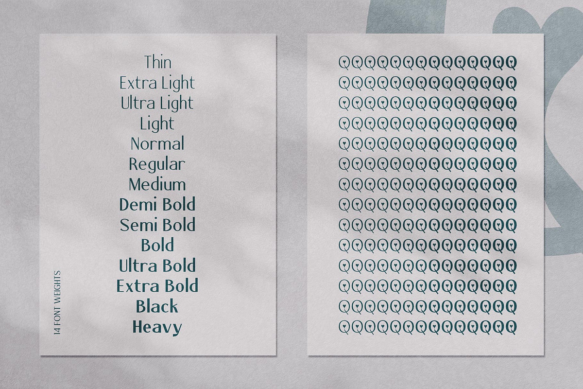 Qedysans Typeface, a Sans Serif Font by alit design (Photo 9 of 15)