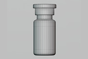 Injection Vial 3d model, an Object 3D Model by fahad121 (Thumbnail 4 of 5)