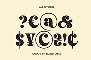 Lacer - Serif Bold Typeface, a Serif Font by MaikoHatta (Thumbnail 11 of 11)