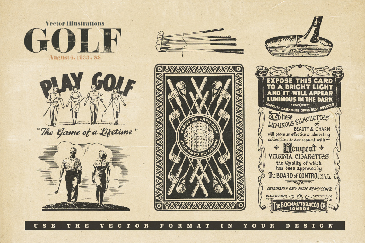 Retro Golf, an Illustration by Retro Machine (Photo 4 of 5)
