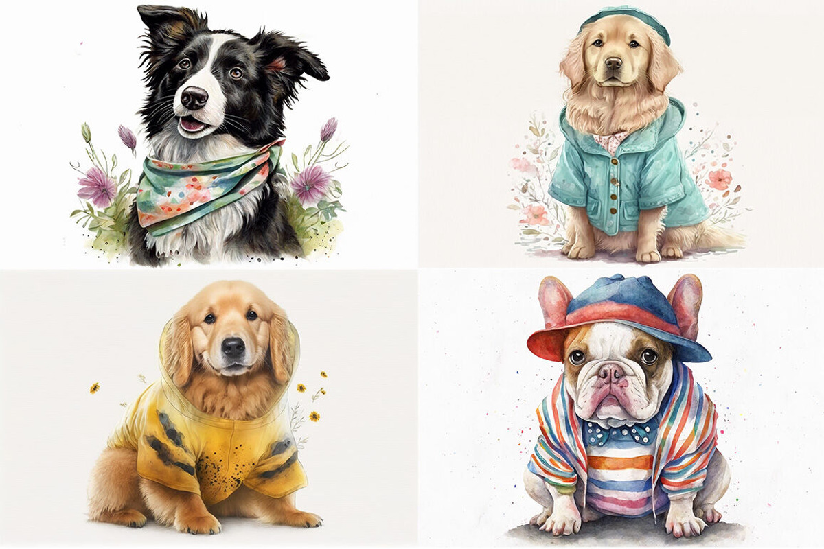 Whiskers and Paws Collection, an Animal Illustration by artsy-fartsy (Photo 3 of 6)