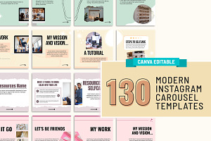 Carousel Canva Instagram Template