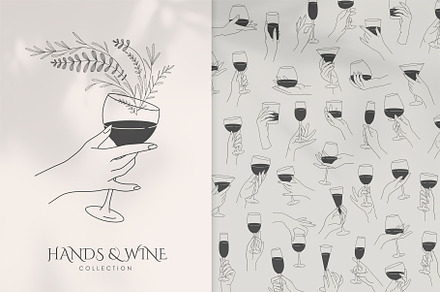 Hands & wine