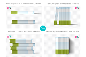 Book Mockup Kit For Canva