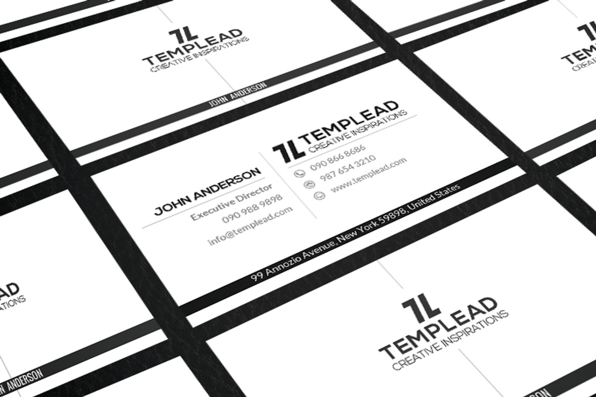 Corporate Business Card CM187, a Business Card Template by annozio (Photo 3 of 3)