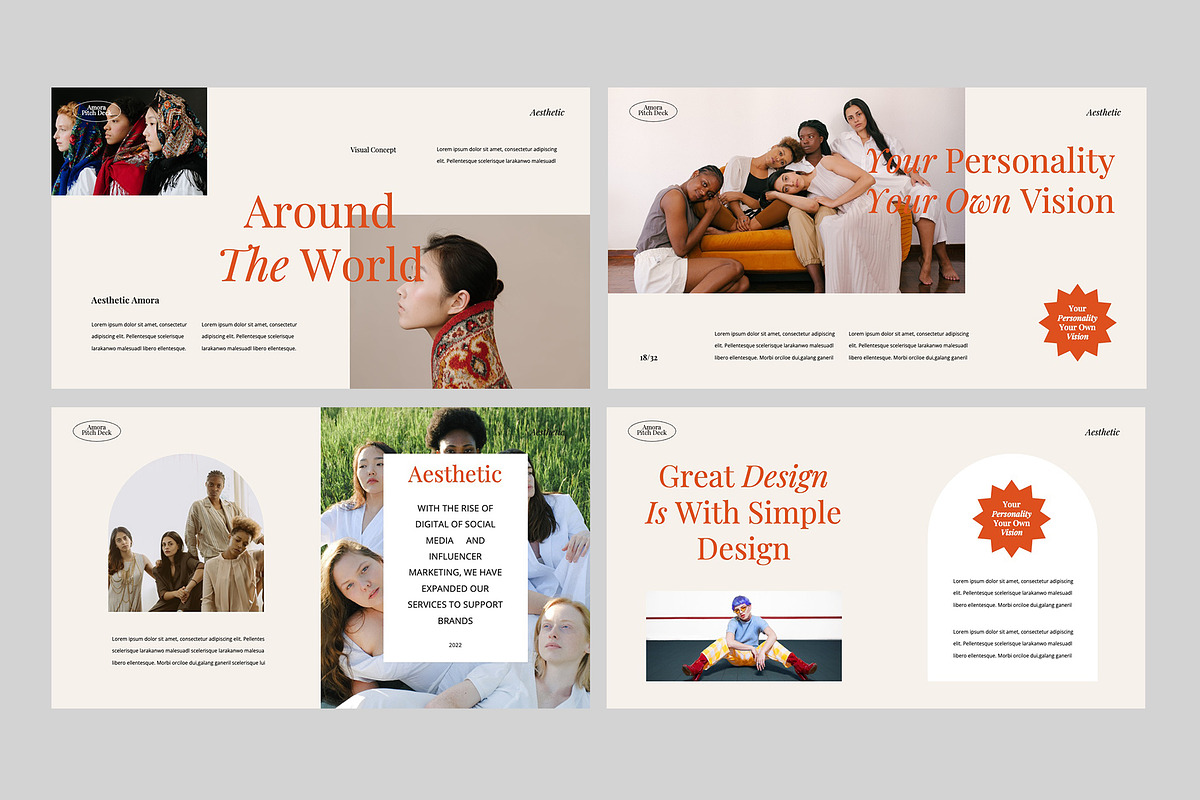 AMORA - Powerpoint Template, a Presentation Template by rgbryand