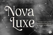 Nova Luxe, a Serif Font by Abigail Dewhirst (Thumbnail 1 of 10)