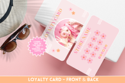 Cute Loyalty Card Template - 2 Sides, a Card Template by SunshineStudioBoutique (Thumbnail 1 of 10)