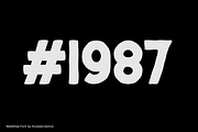 Montriva is a bold modern typeface, a Sans Serif Font by Muksal Creative (Thumbnail 7 of 10)