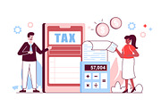 Flat Line Web Illustrations, a Templates & Theme by alexdndz (Thumbnail 19 of 25)