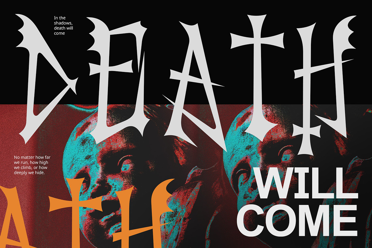 CS Another – Gothic Font, a Sans Serif Font by Craft Supply Co. (Photo 7 of 8)