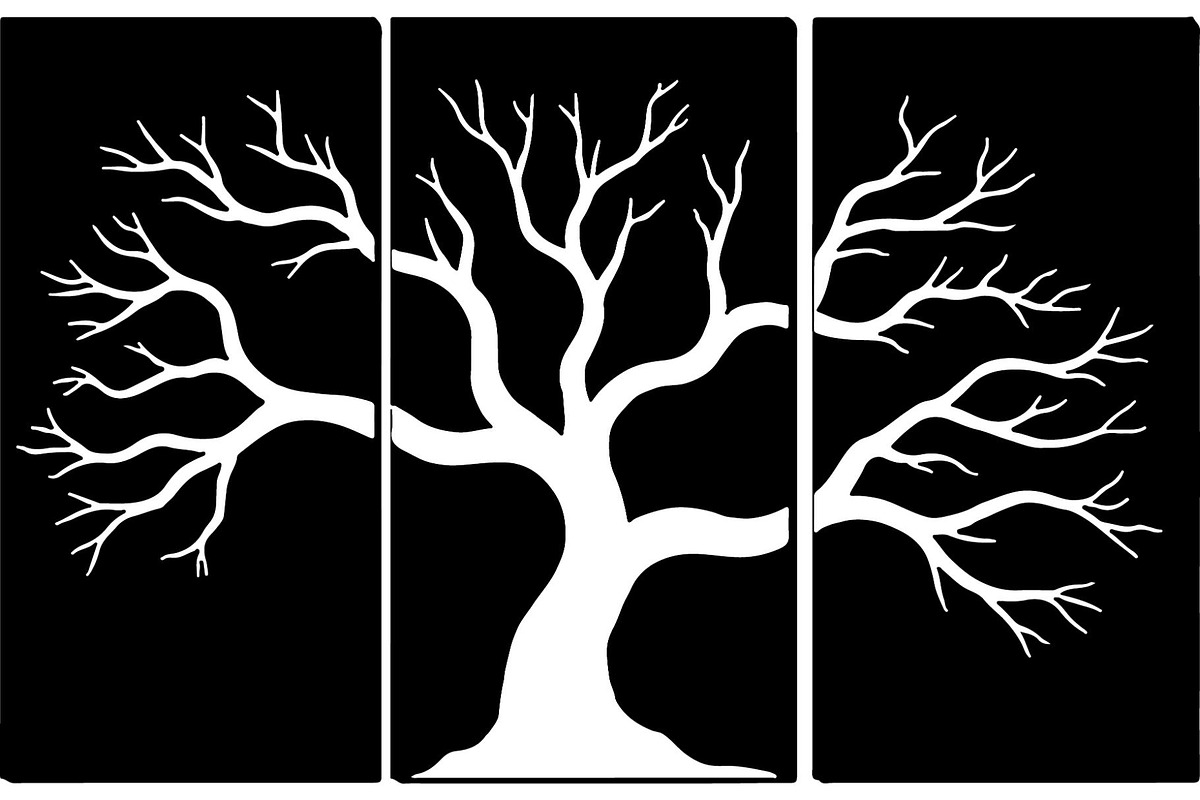 Leafless Tree Silhouette SVG Bundle, an Object Graphic by Designer_Momina (Photo 18 of 20)