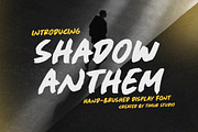 Shadow Anthem Font, a Handwritten Font by Timurtype (Thumbnail 1 of 7)