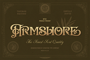 WT Armshore, a Font by Winston Type Co. (Thumbnail 1 of 7)