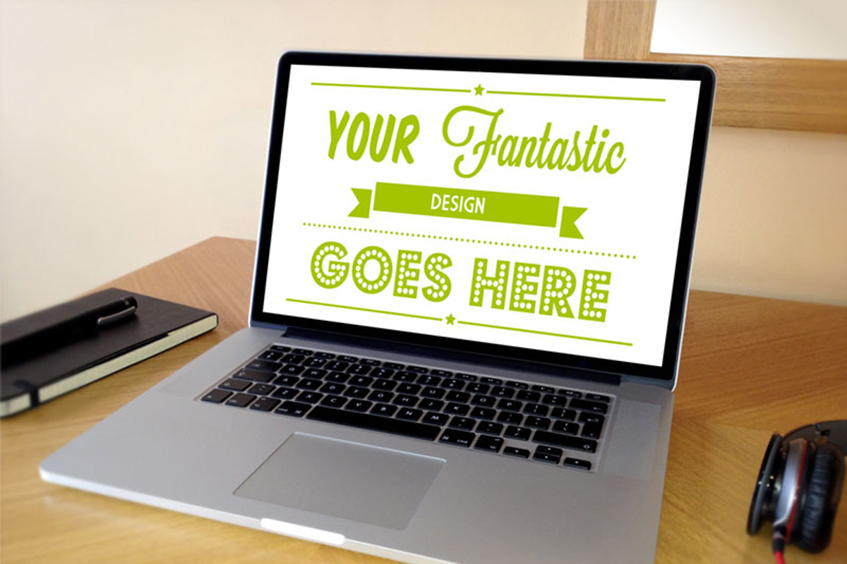 In Situ Desktop Website Mockup Two, a Mac Mockup by PitchStock (Photo 1 of 3)
