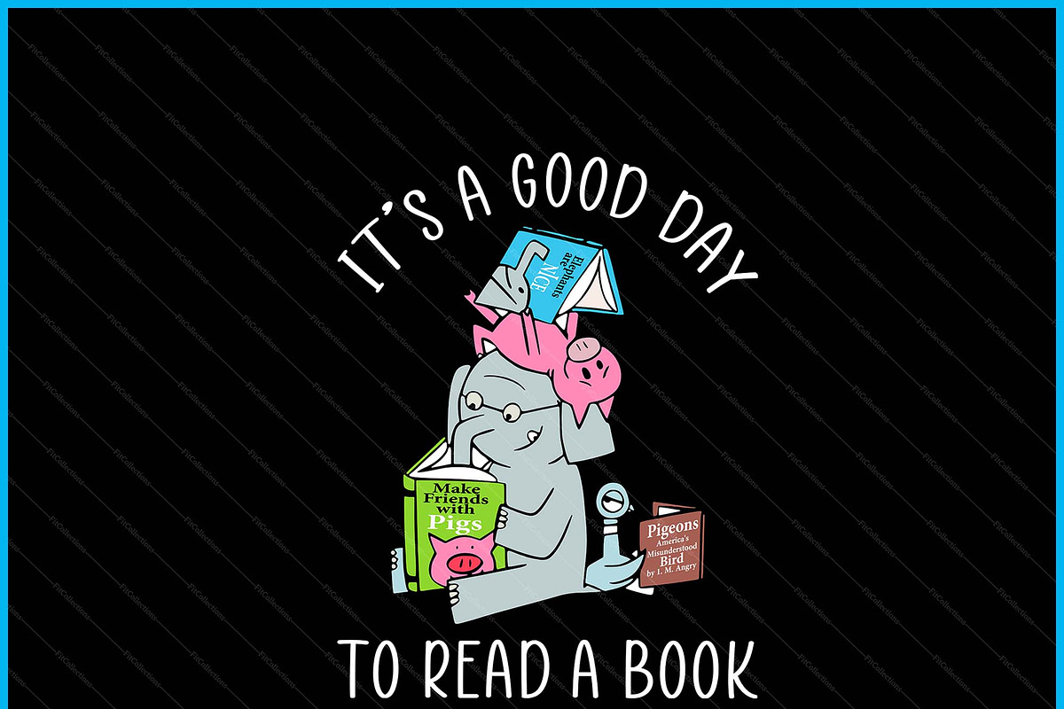 Good Day To Read Cute Animals SVG, a Graphic by Creativeusart (Photo 2 of 4)