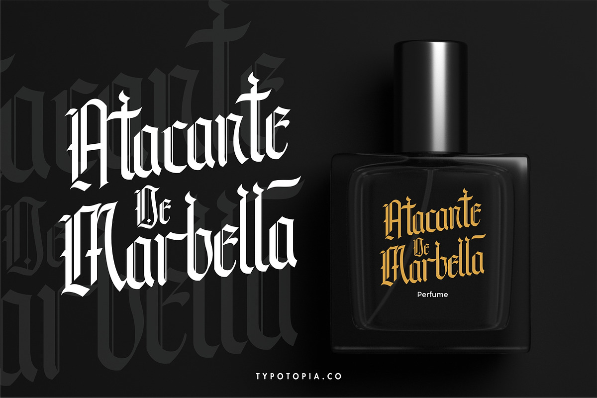 Andalusia - The Blackletter Typeface preview 7