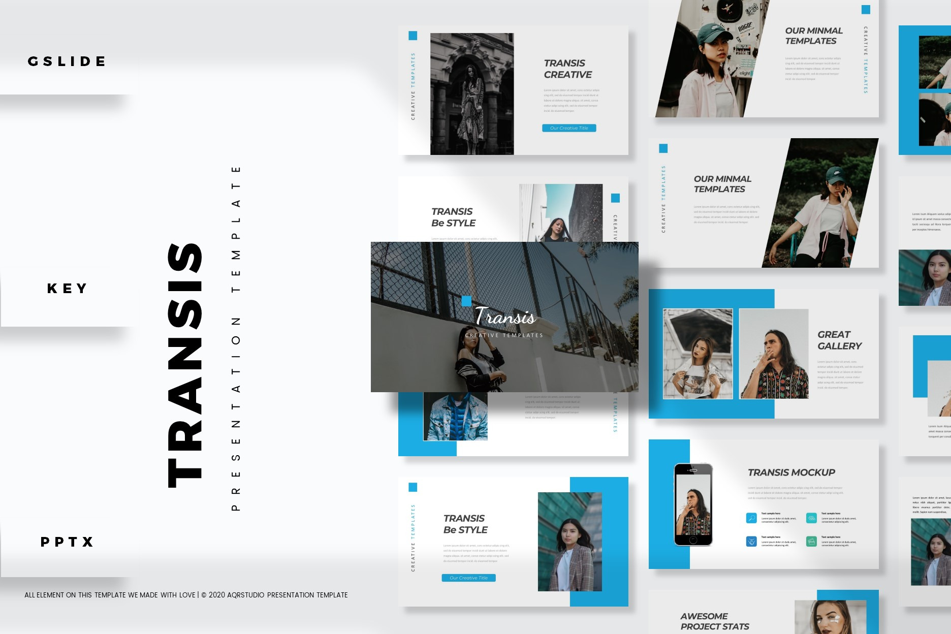 Transis - Presentation Template, a Presentation Template by AQR Studio