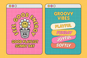 Mavelo Retro Sans Serif, a Sans Serif Font by Letterhend Studio (Thumbnail 6 of 10)