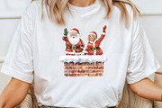 Mr & Mrs Santa Claus Christmas PNG, an Illustration by CraftArtStudio (Thumbnail 4 of 6)