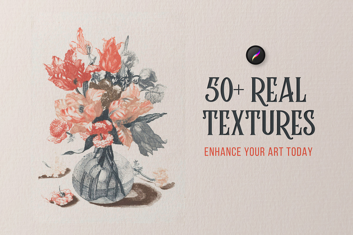 Premium Procreate Textures, a Brushes & More by Delightful Design (Photo 4 of 4)