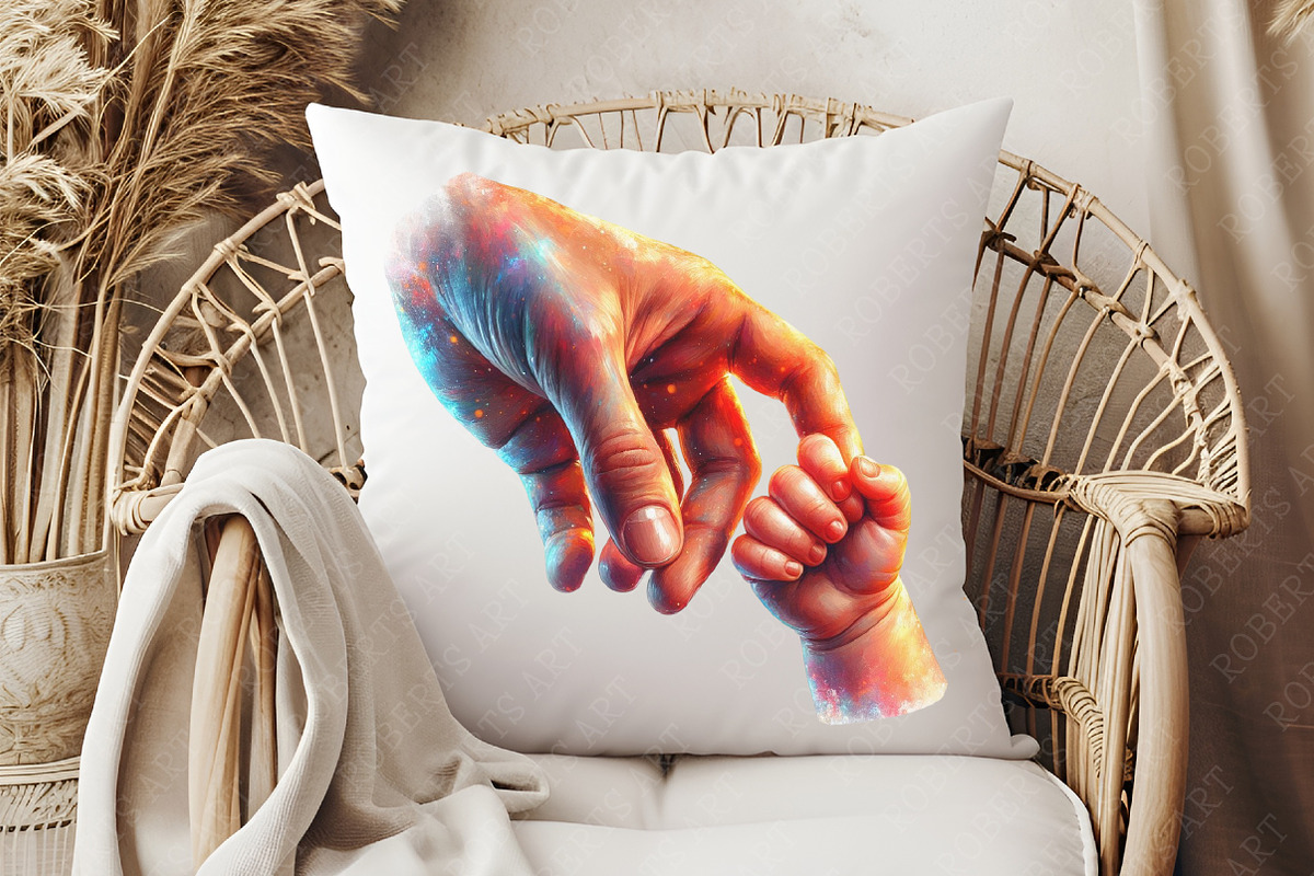 New Dad Fathers Day Watercolor Png, an Illustration by RobertsArt (Photo 5 of 8)